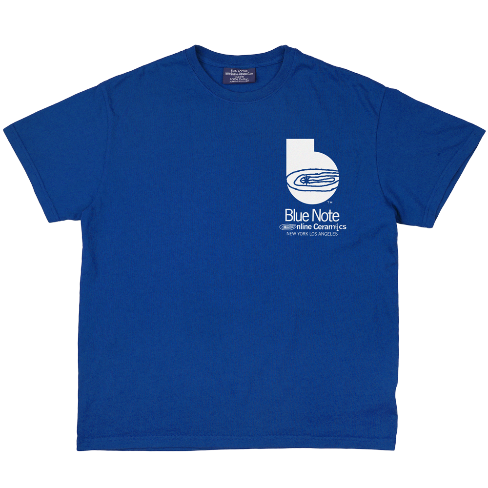 NORIKIYO OUTLET BLUES' T-shirt　M Blue Note x Online Ceramics Blue T-Shirt - Blue Note Records