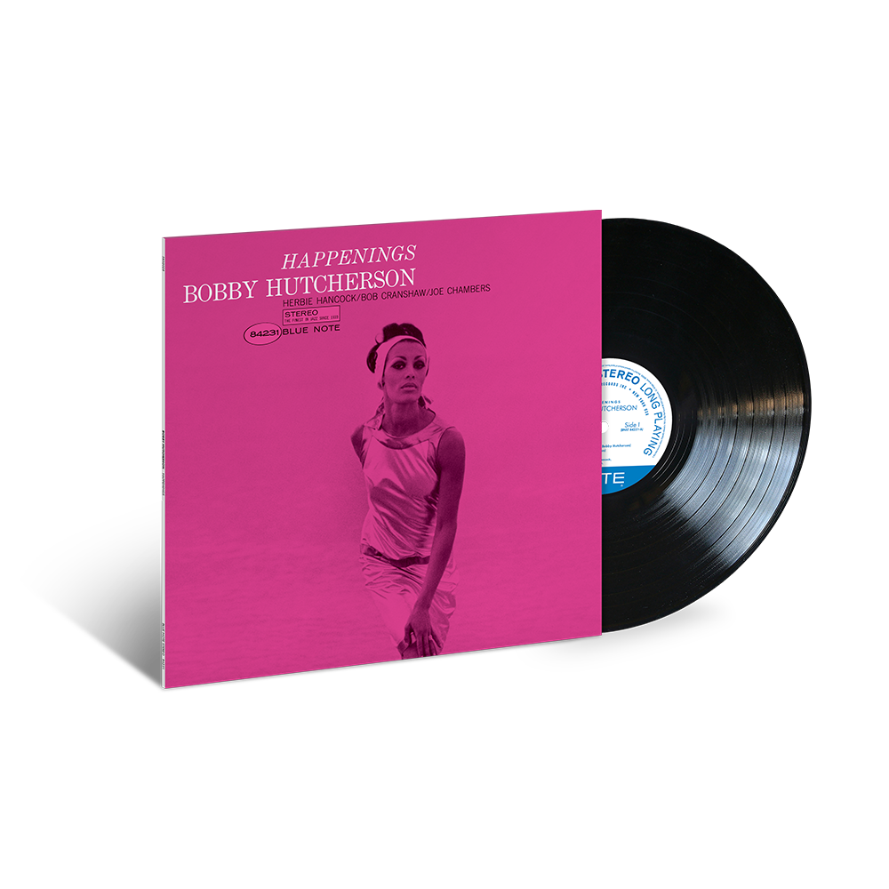 BOBBY HUTCHERSON - Bobby Hutcherson - Happenings LP (Blue BOBBY HUTCHERSON - Bobby Hutcherson - Happenings LP (Blue