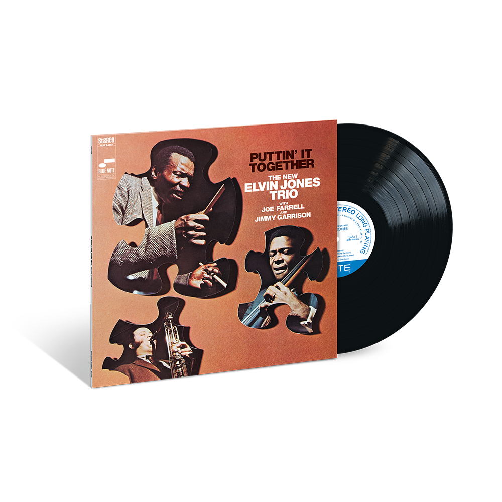 ELVIN JONES - Elvin Jones - Puttin' It Together LP (Blue ELVIN JONES - Elvin Jones - Puttin' It Together LP (Blue