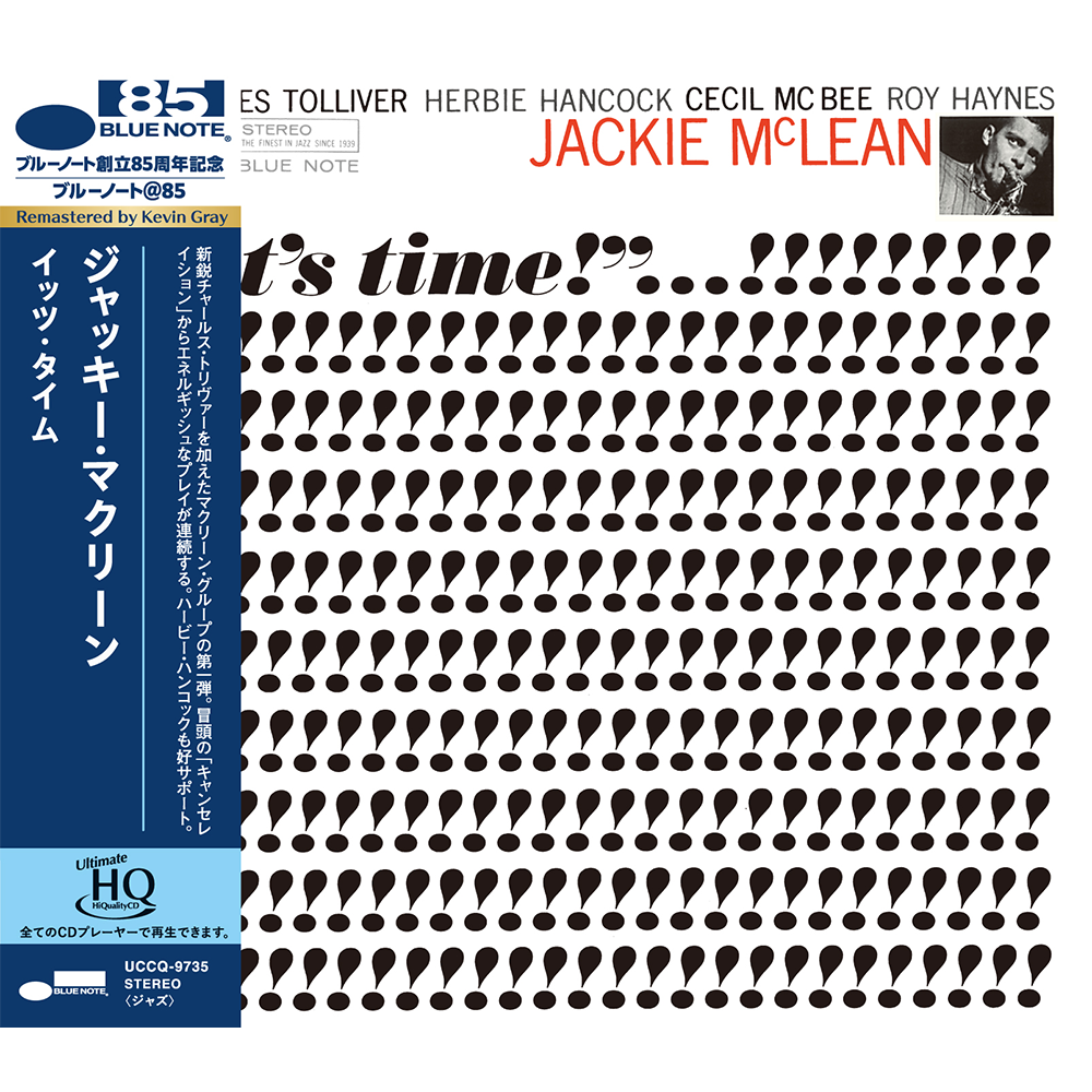 JACKIE McLean It's Time USオリジナル!!! Mclean, Jackie JACKIE McLean It's Time USオリジナル!!! Mclean, Jackie