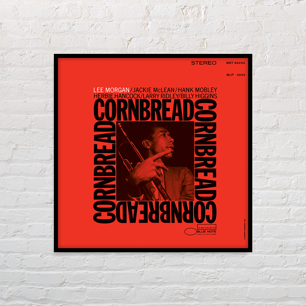 Lee Morgan – Cornbread Framed Canvas Wall Art - Blue Note Records