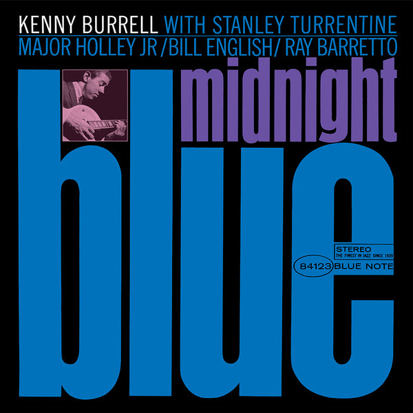 Kenny Burrell - Midnight Blue Framed Canvas Wall Art