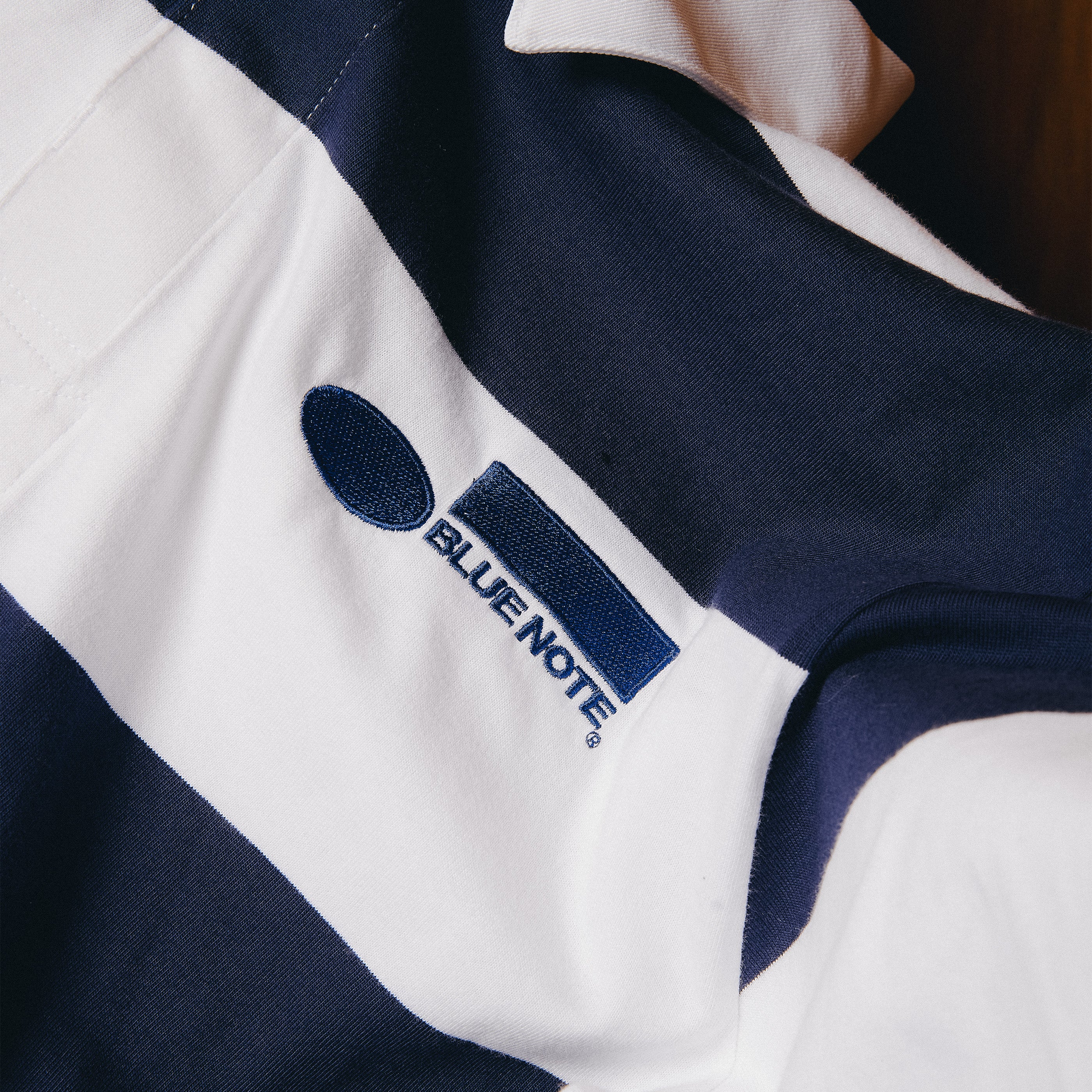 Blue Note Long Sleeve Rugby Shirt