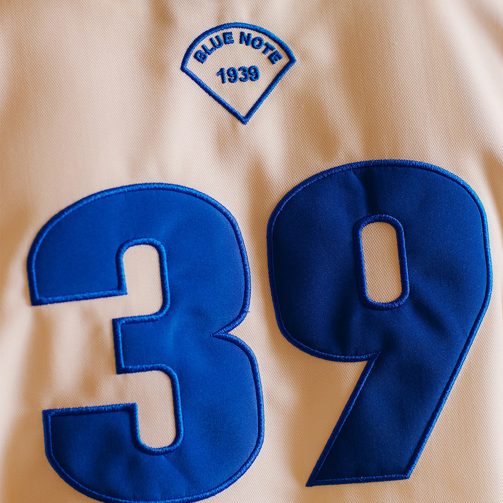 Blue Note Baseball Jersey Detail