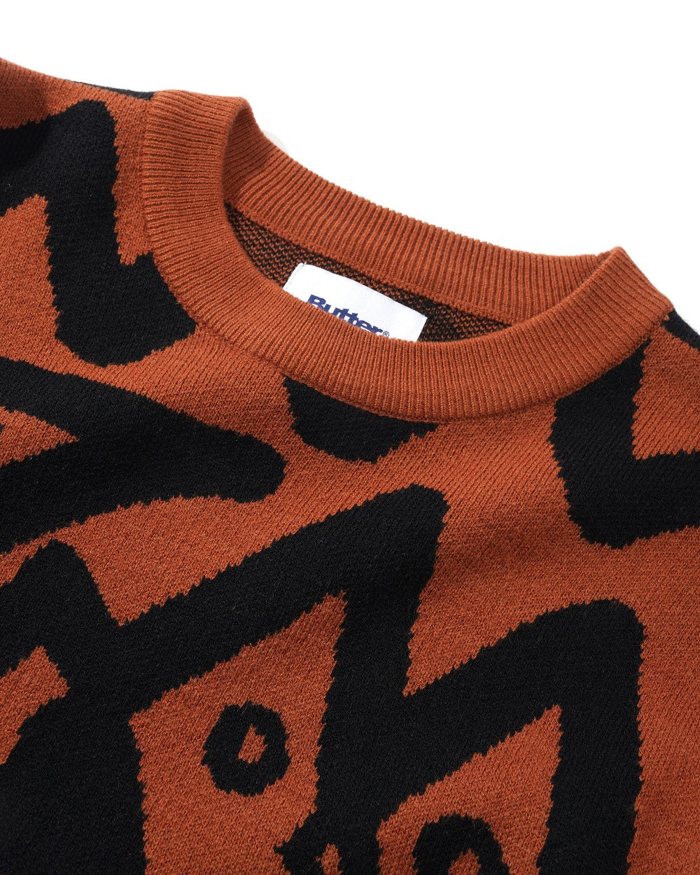 Blue Note x Butter Goods - Afro Cuban Knitted Sweater Detail