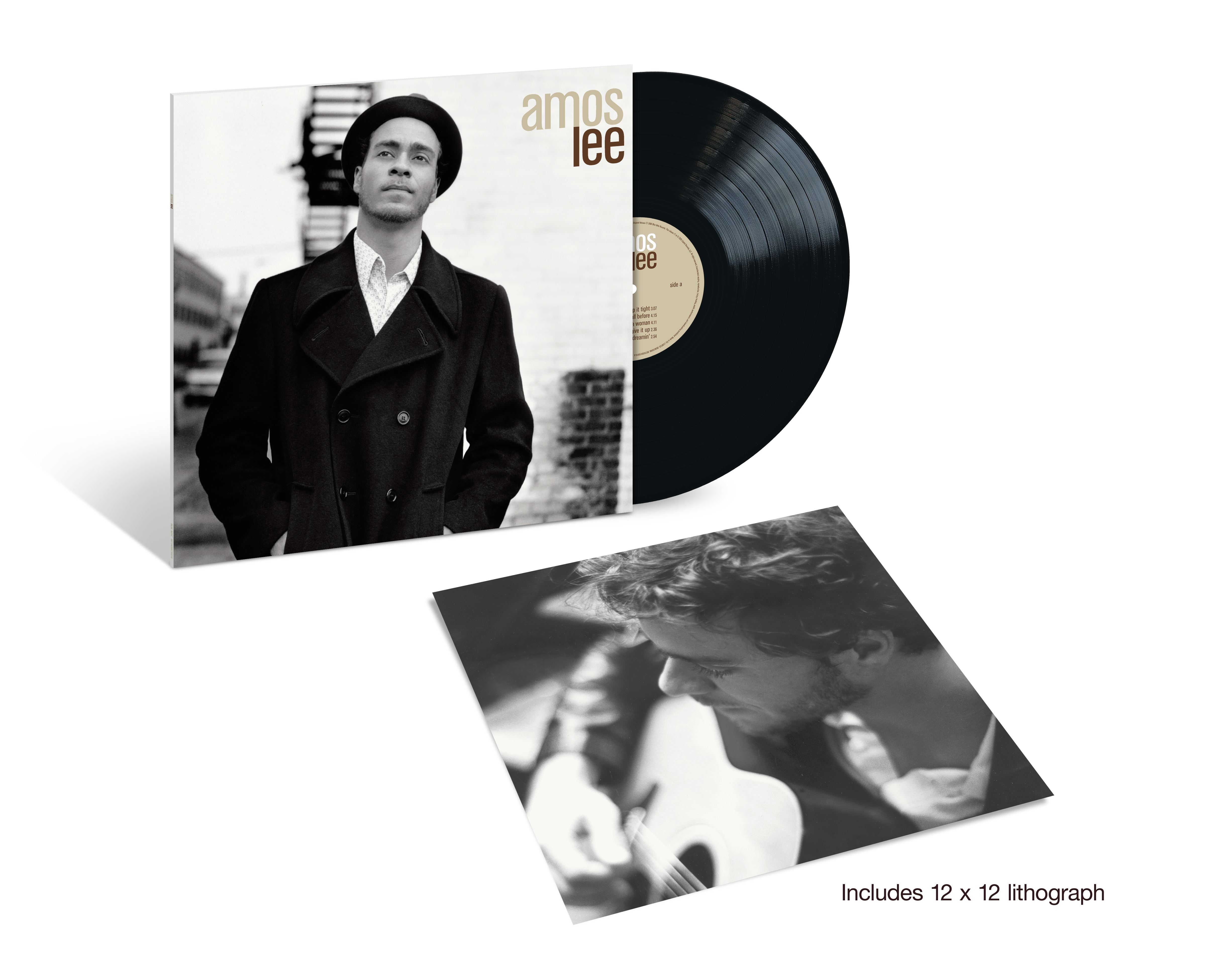 Amos Lee - Amos Lee LP with Insert