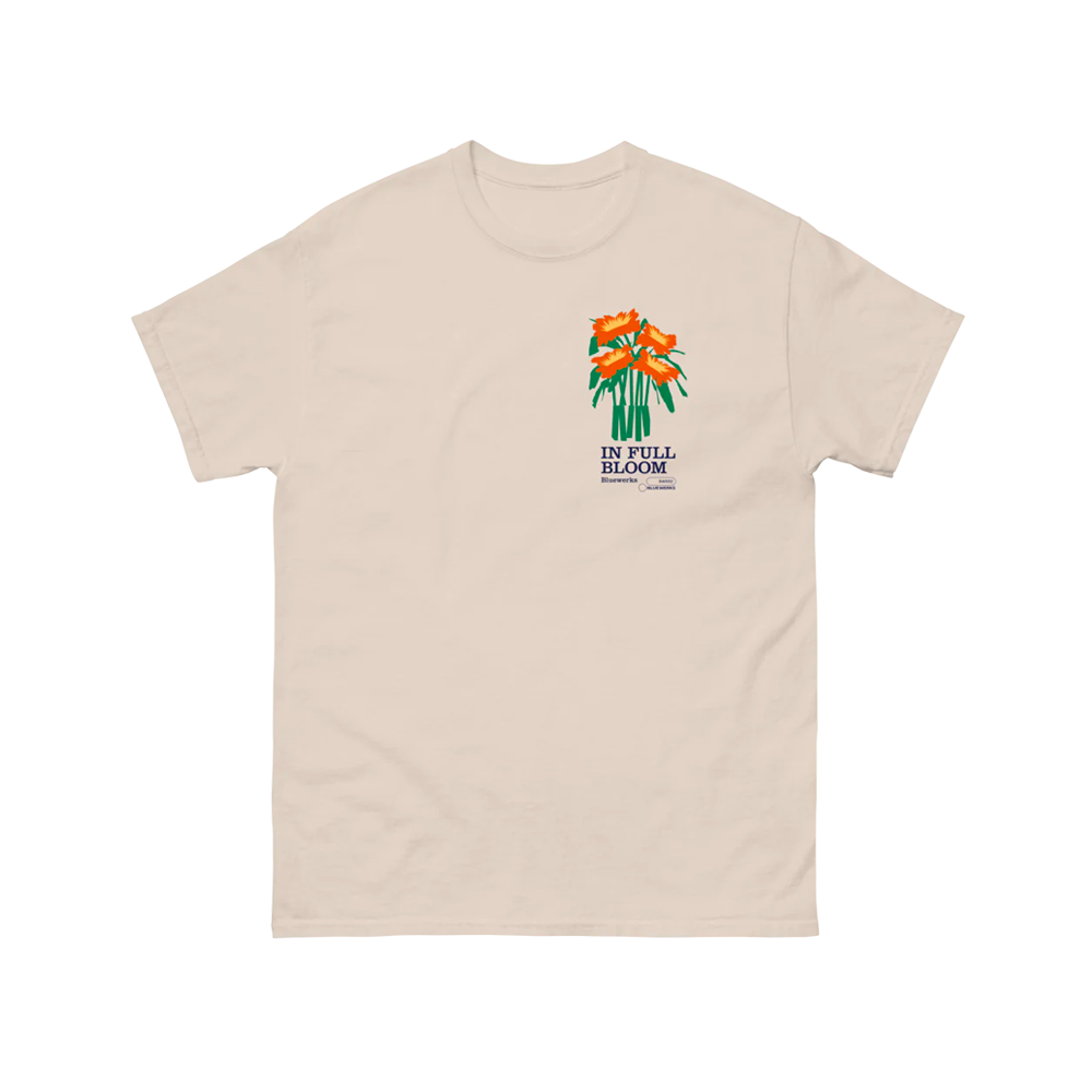 IN FULL BLOOM T-SHIRT NATURAL