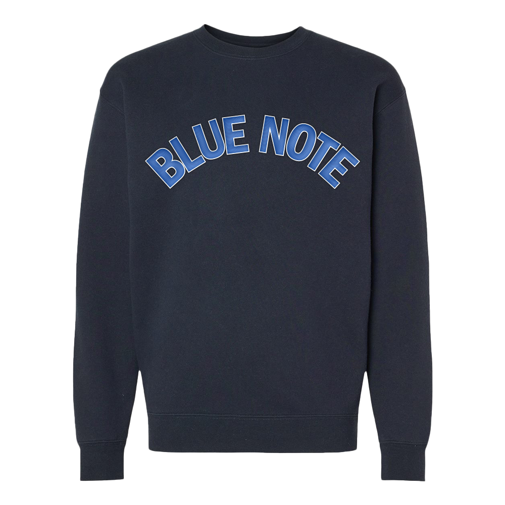 Blue Note Applique Crewneck Navy