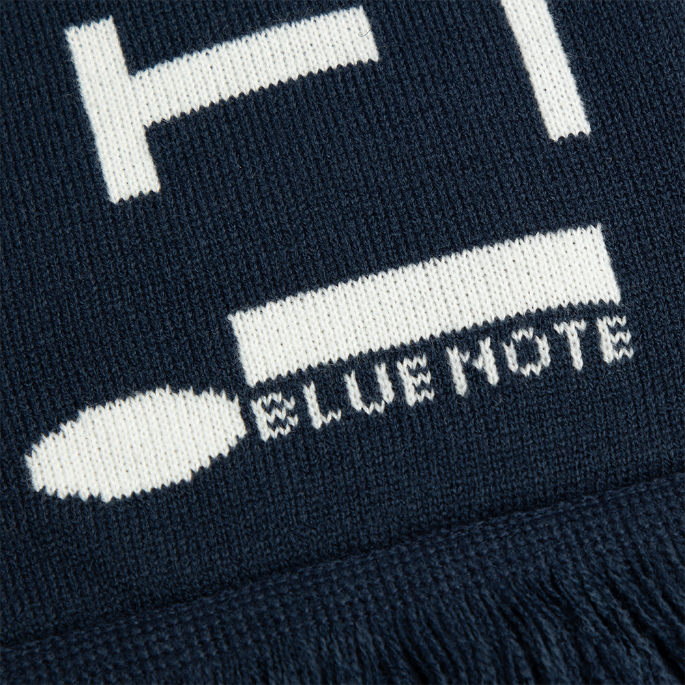 Blue Note Soccer Scarf Front Detail