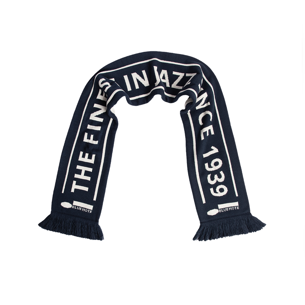 Blue Note Soccer Scarf Front