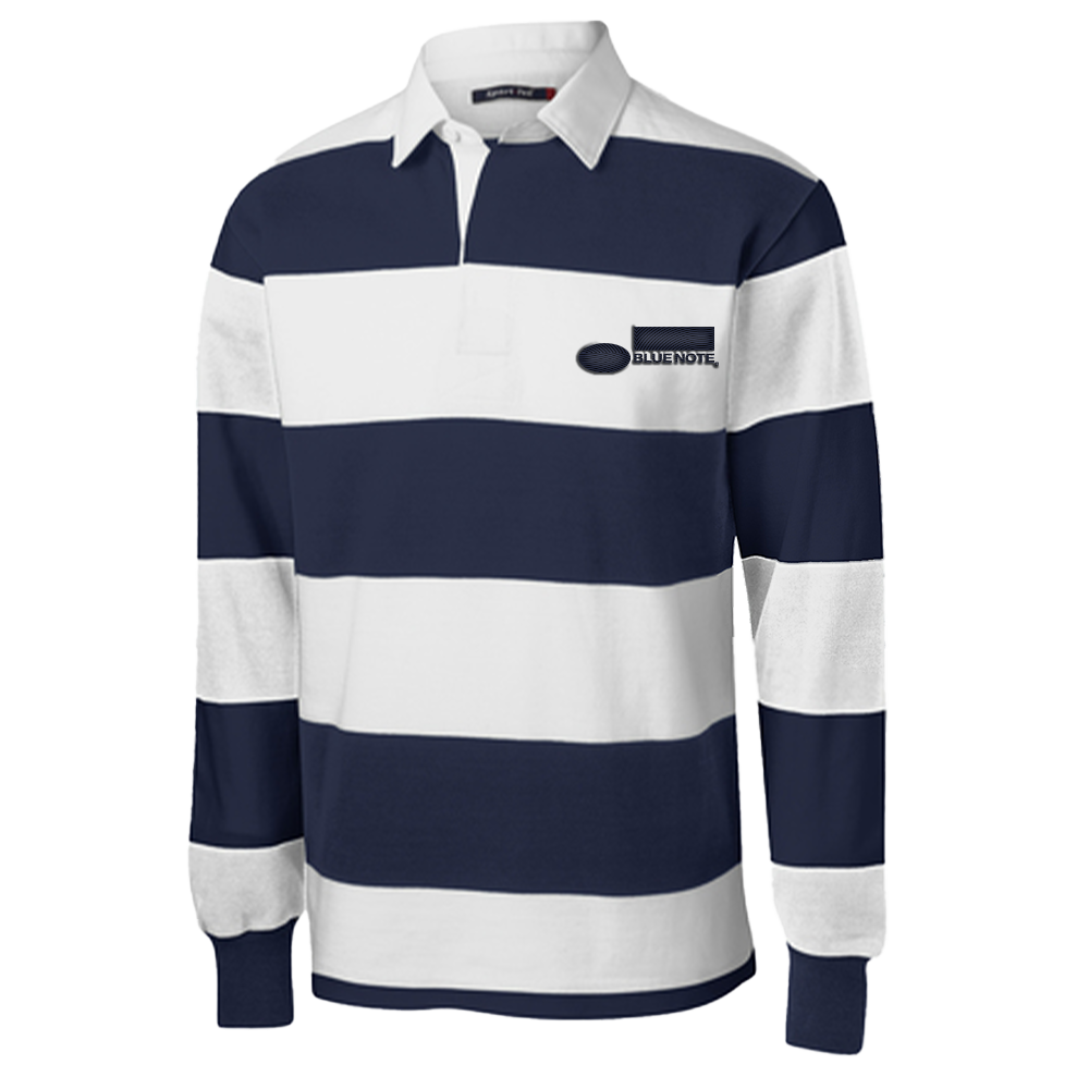 Blue Note Long Sleeve Rugby Shirt