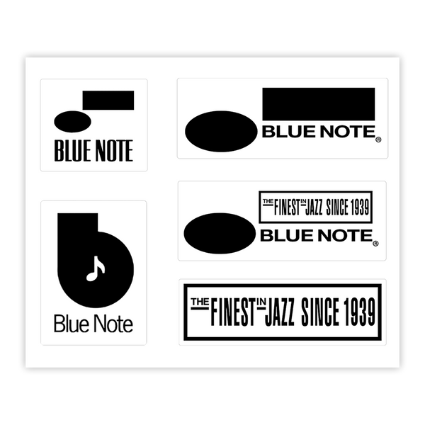 Logo Sticker Set Blue Note Records