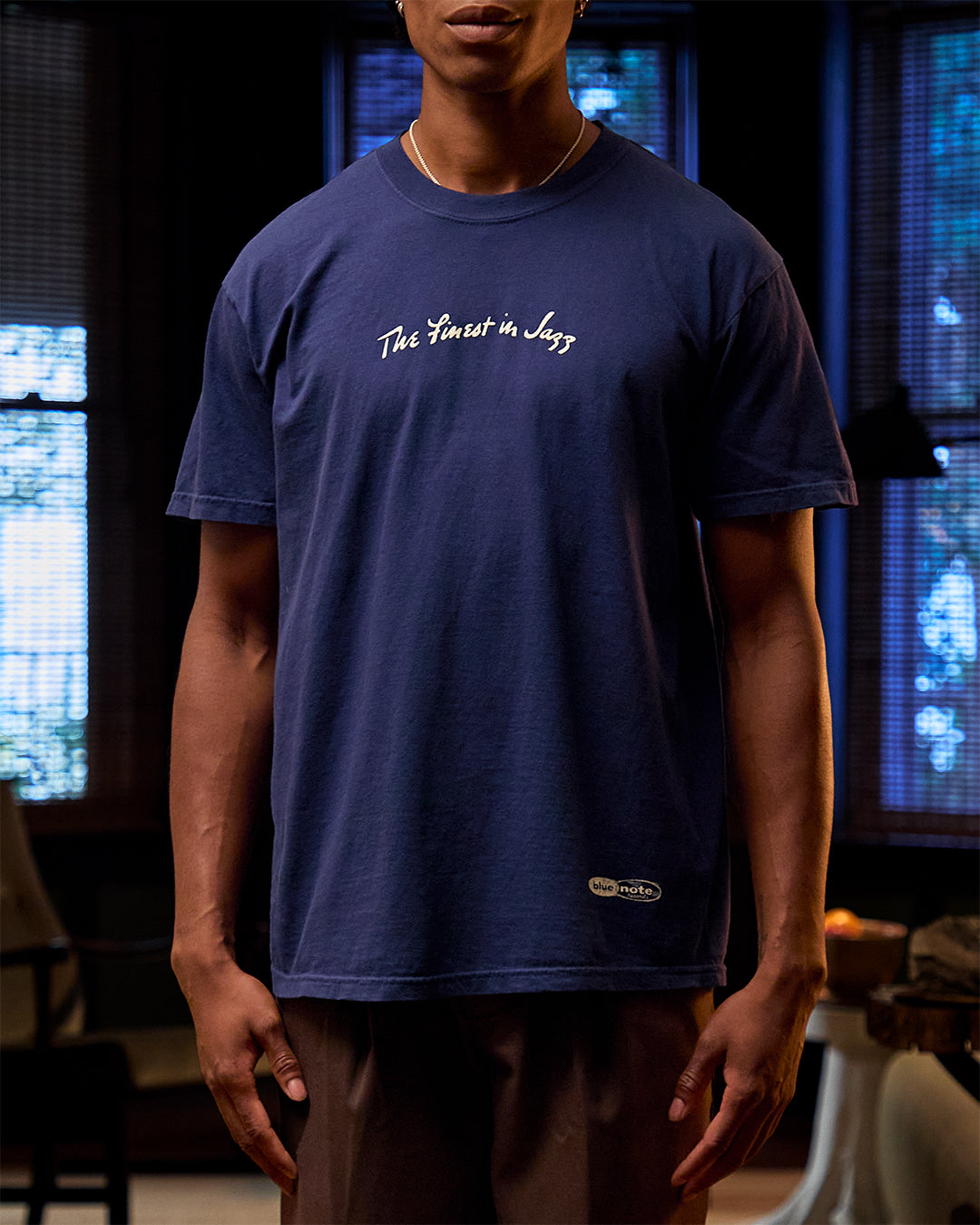 Finest In Jazz Navy T-Shirt - Blue Note Records