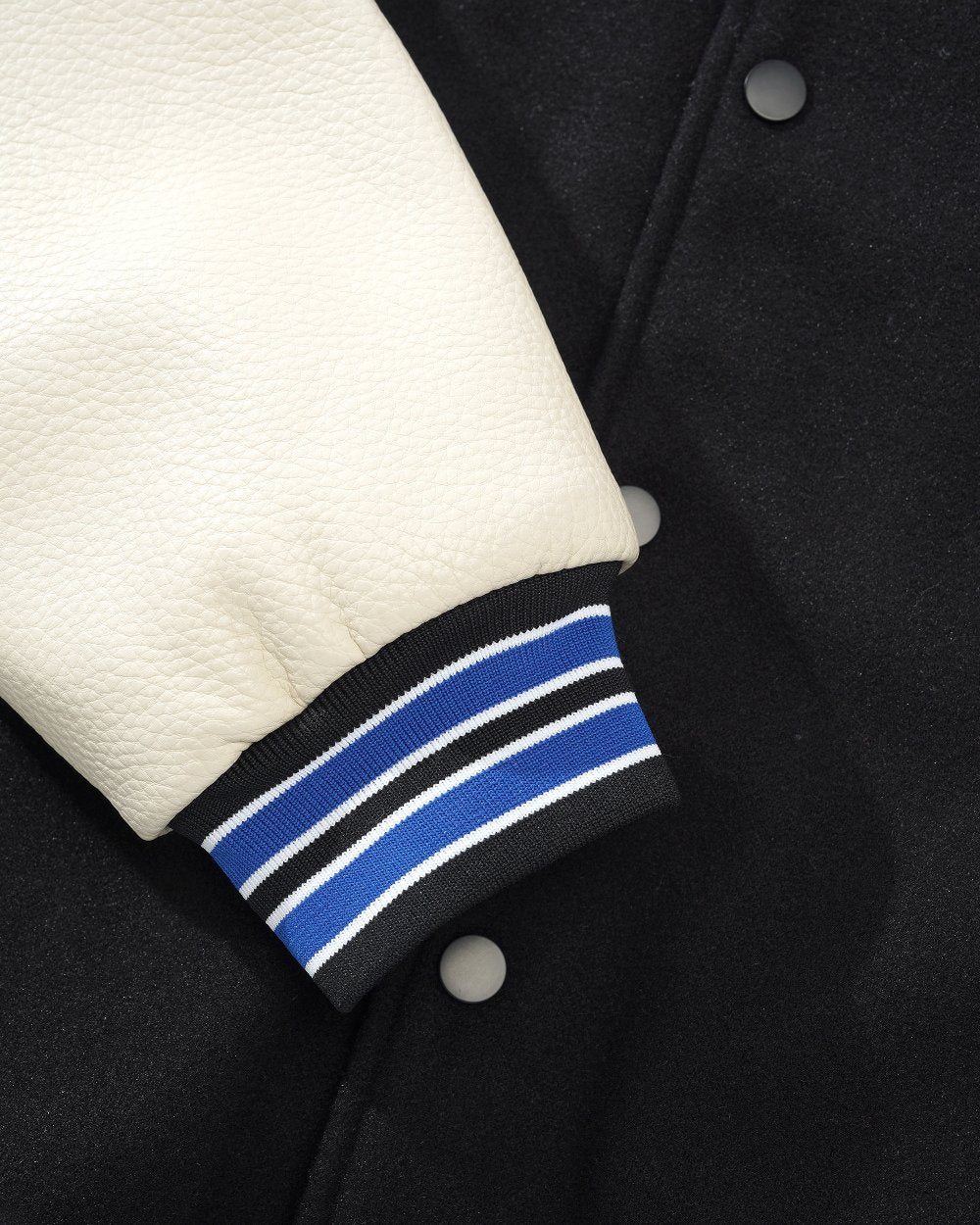 Blue Note x Butter Goods - Blue Note Varsity Jacket Sleeve