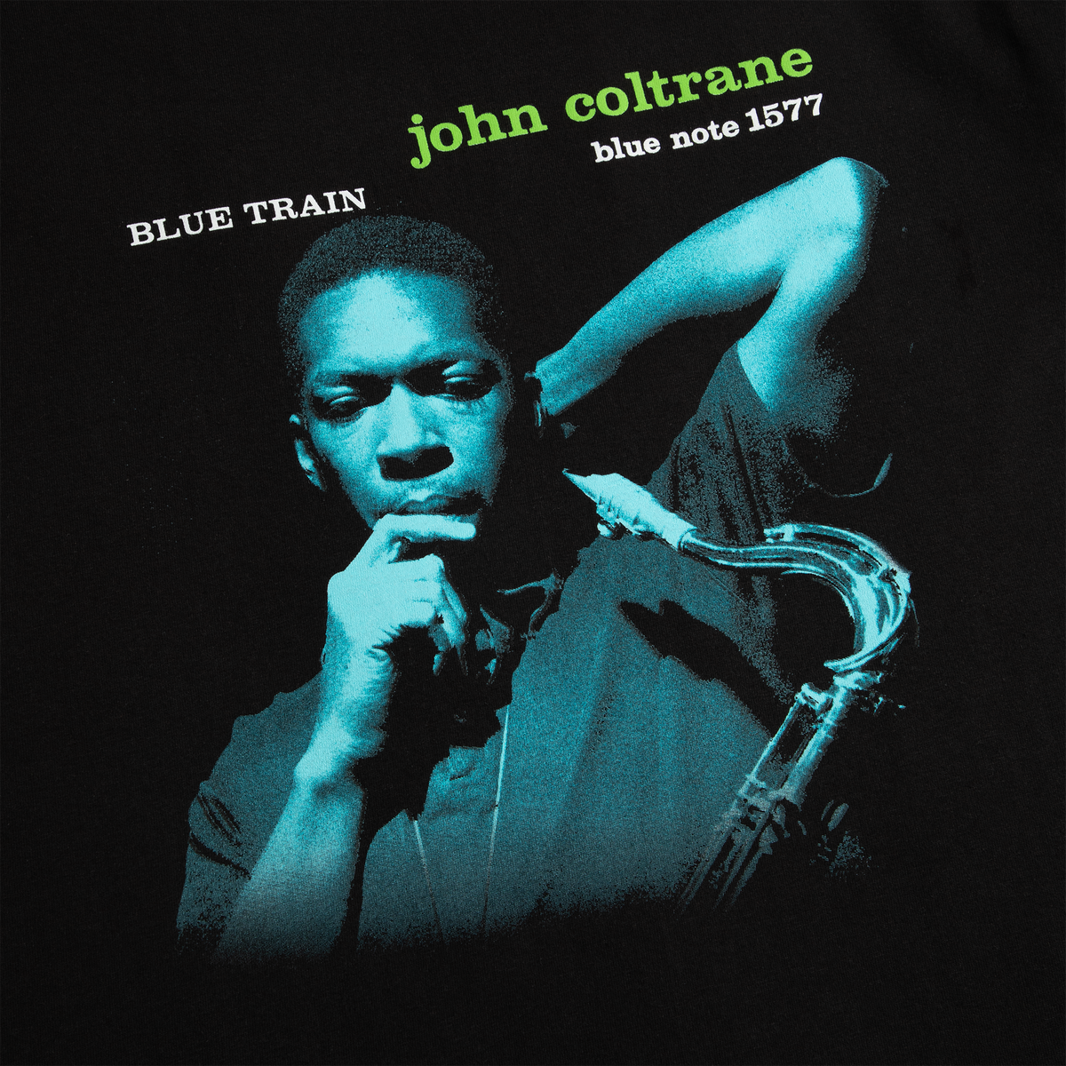 John Coltrane - Blue Train (Album Cover Series) T-Shirt Detail