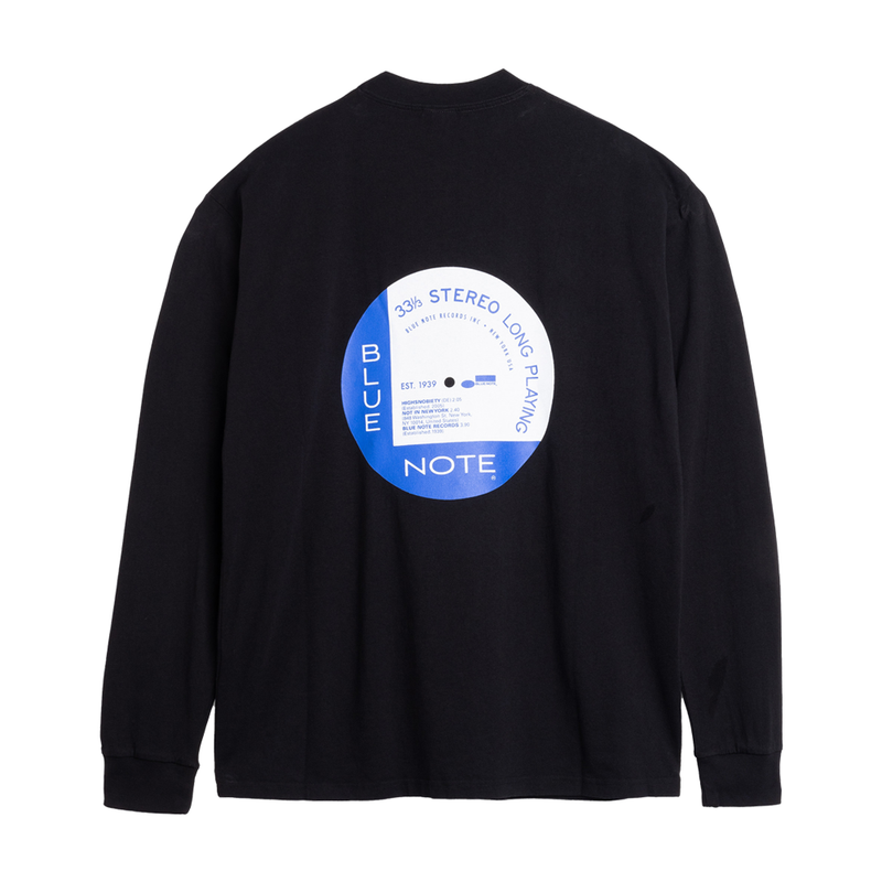 Blue Note Cloth Blue Note x Highsnobiety - Anniversary Longsleeve T-Shirt - Blue Note ...
