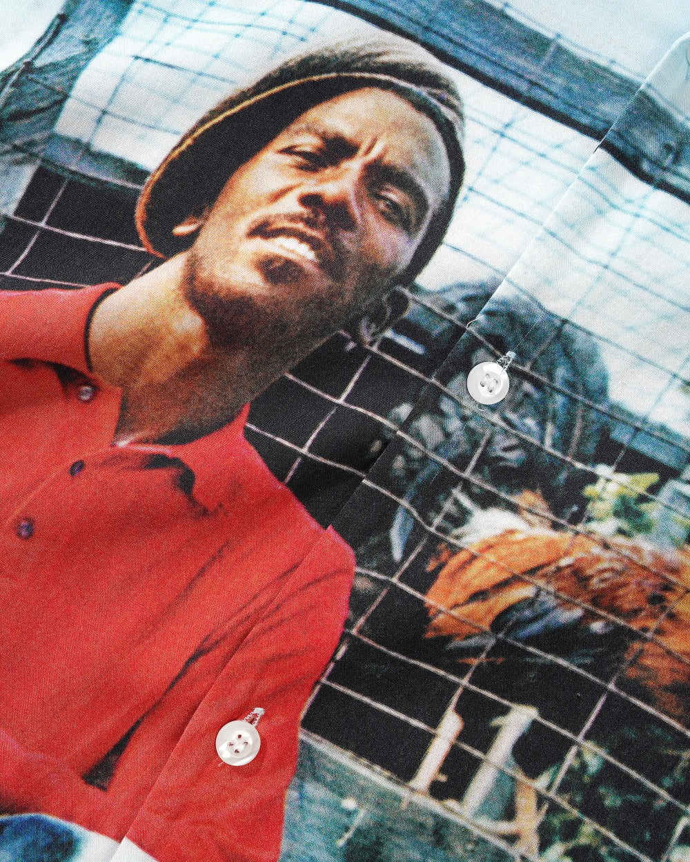 Blue Note x Butter Goods - Chicken Shack Polo T-Shirt Detail 2