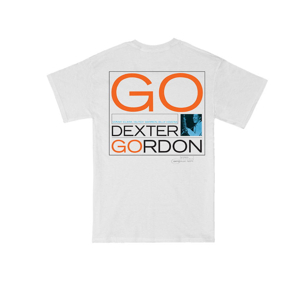 Dexter Gordon - GO - 84112 (Serial Logo Series) T-Shirt Back