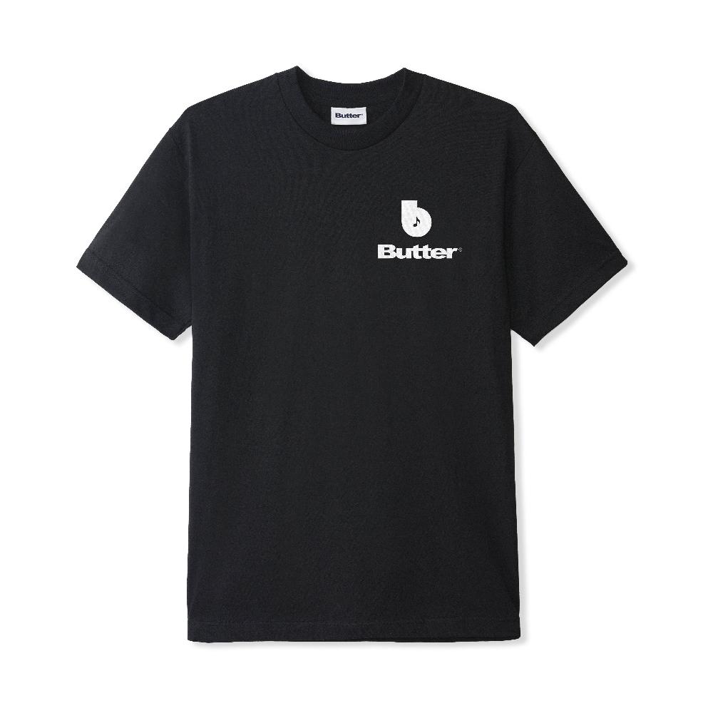 Blue Note x Butter Goods - Finest Logo T-Shirt Black Front