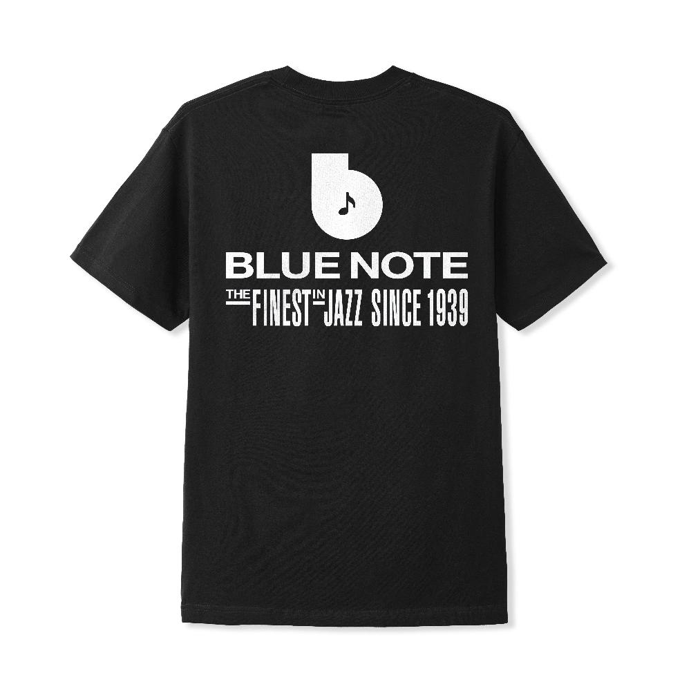 Blue Note x Butter Goods - Finest Logo T-Shirt Black back