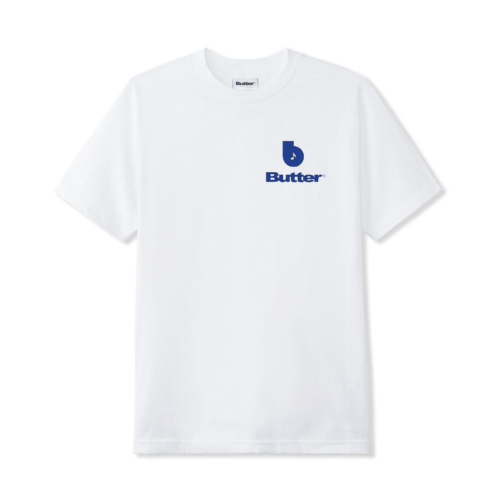 Blue Note x Butter Goods - Finest Logo T-Shirt White Front