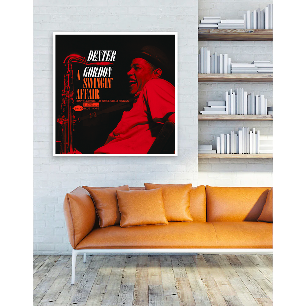 Dexter Gordon – A Swingin’ Affair Framed Canvas Wall Art