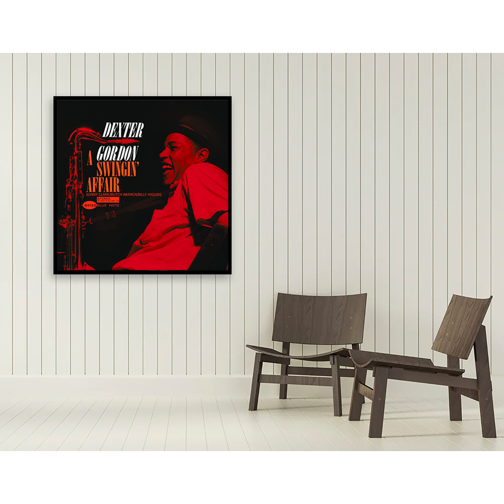 Dexter Gordon – A Swingin’ Affair Framed Canvas Wall Art