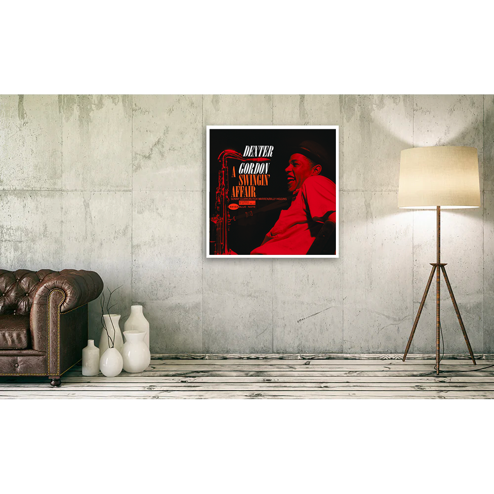 Dexter Gordon – A Swingin’ Affair Framed Canvas Wall Art