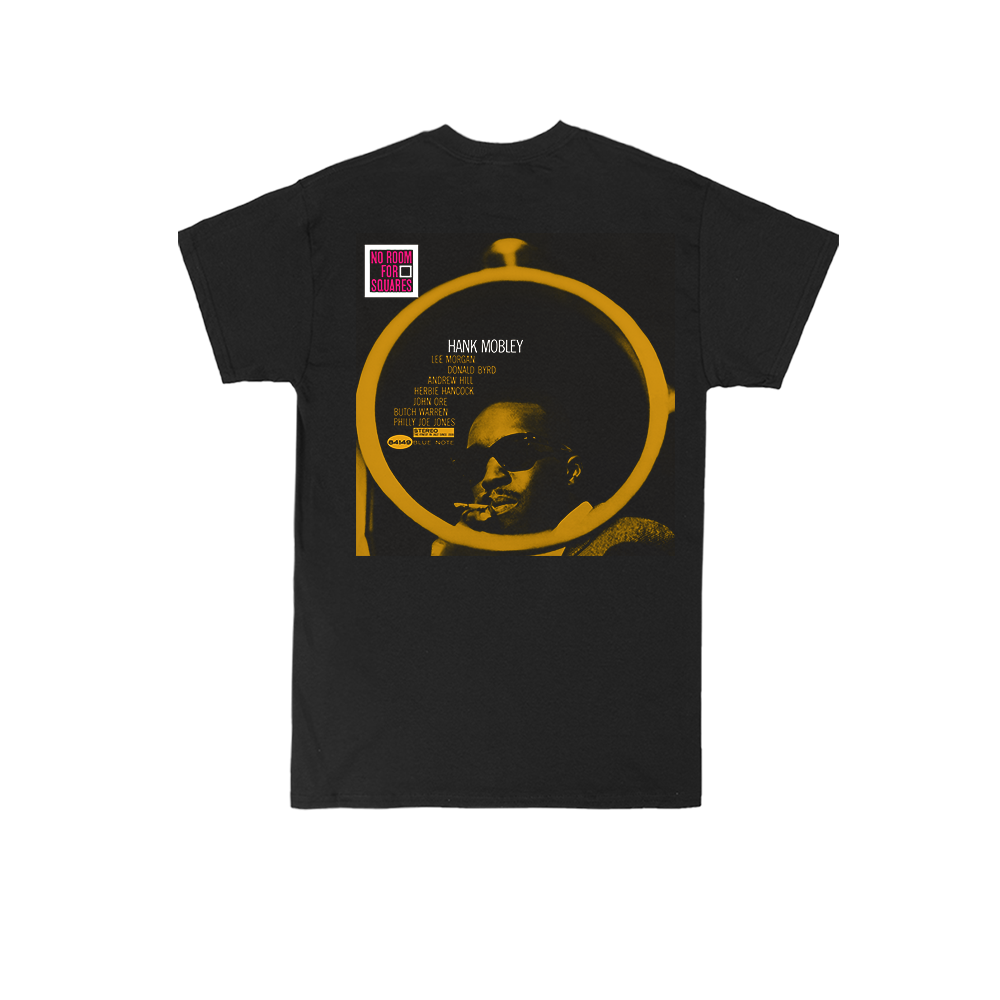 Hank Mobley - No Room For Squares - 84149 (Serial Logo Series) T-Shirt Back