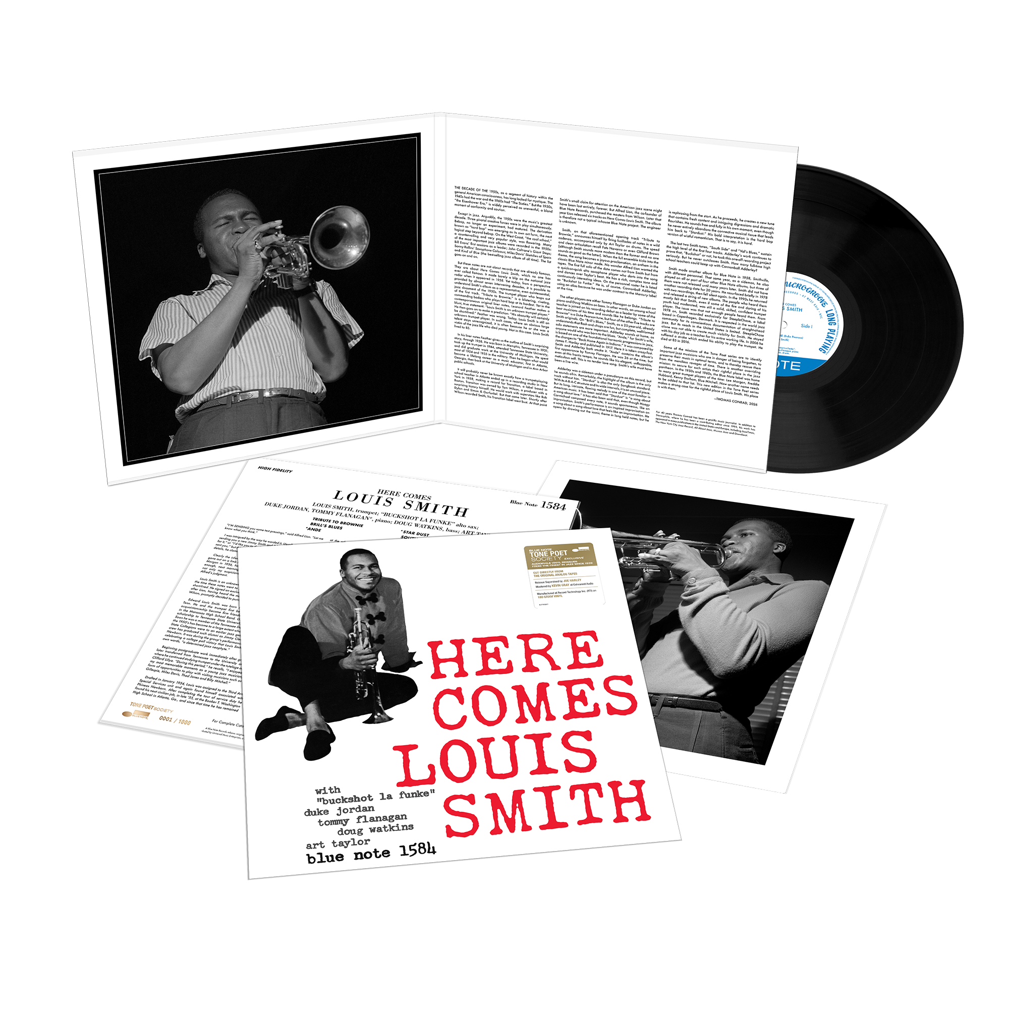 Louis Smith - Here Comes Louis Smith LP (Tone Poet Society Exclusive)