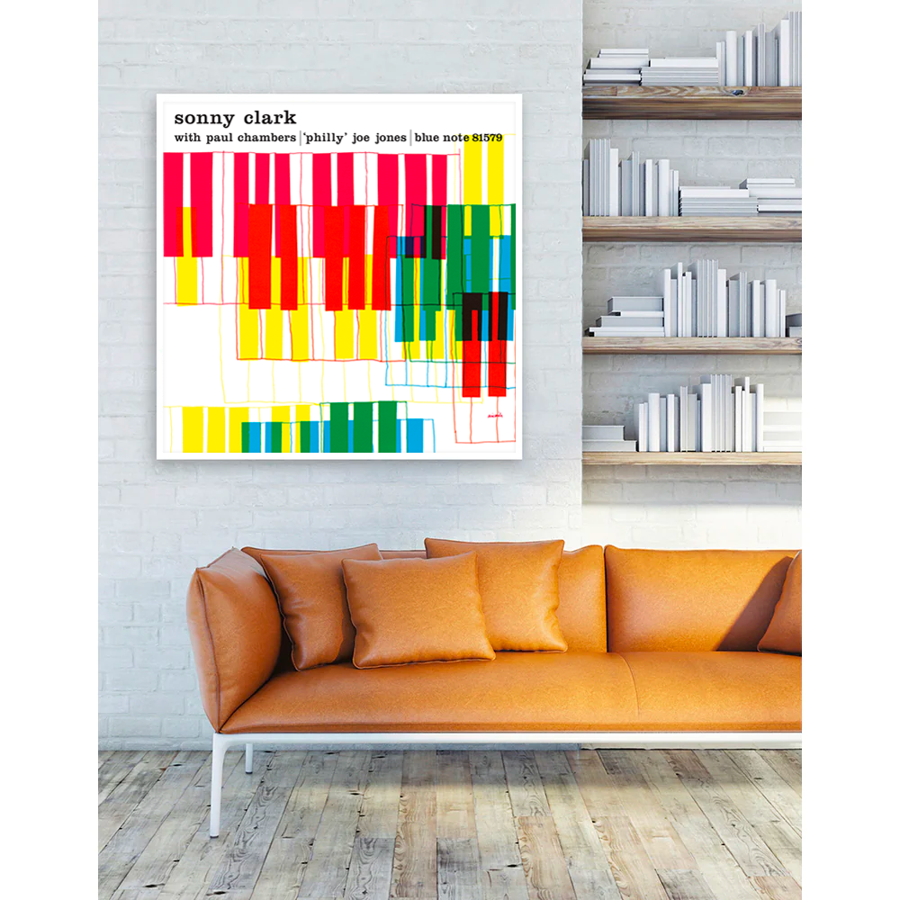 Sonny Clark – Sonny Clark Trio Framed Canvas Wall Art - Blue Sonny Clark – Sonny Clark Trio Framed Canvas Wall Art - Blue