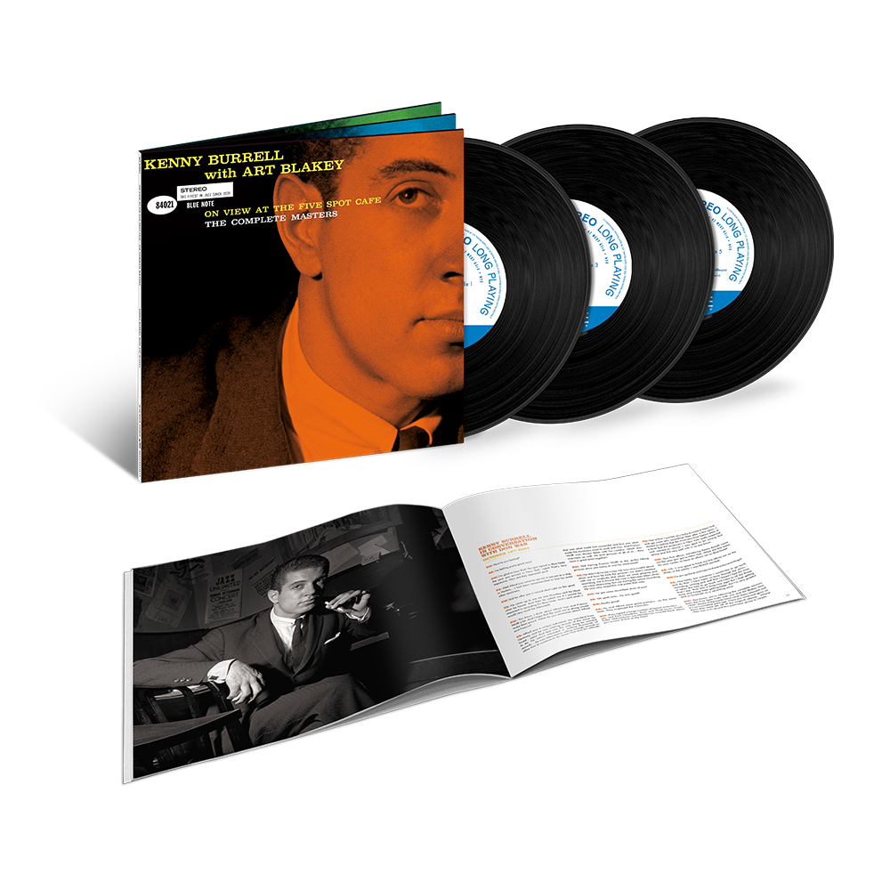 Kenny Burrell with Art Blakey - On View At The Five Spot Café: The Complete Masters (Tone Poet Vinyl Series) 3LP Packshot