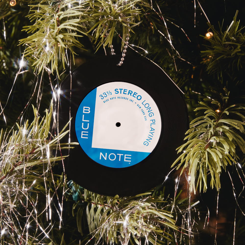 Stereo Mini Record Ornament