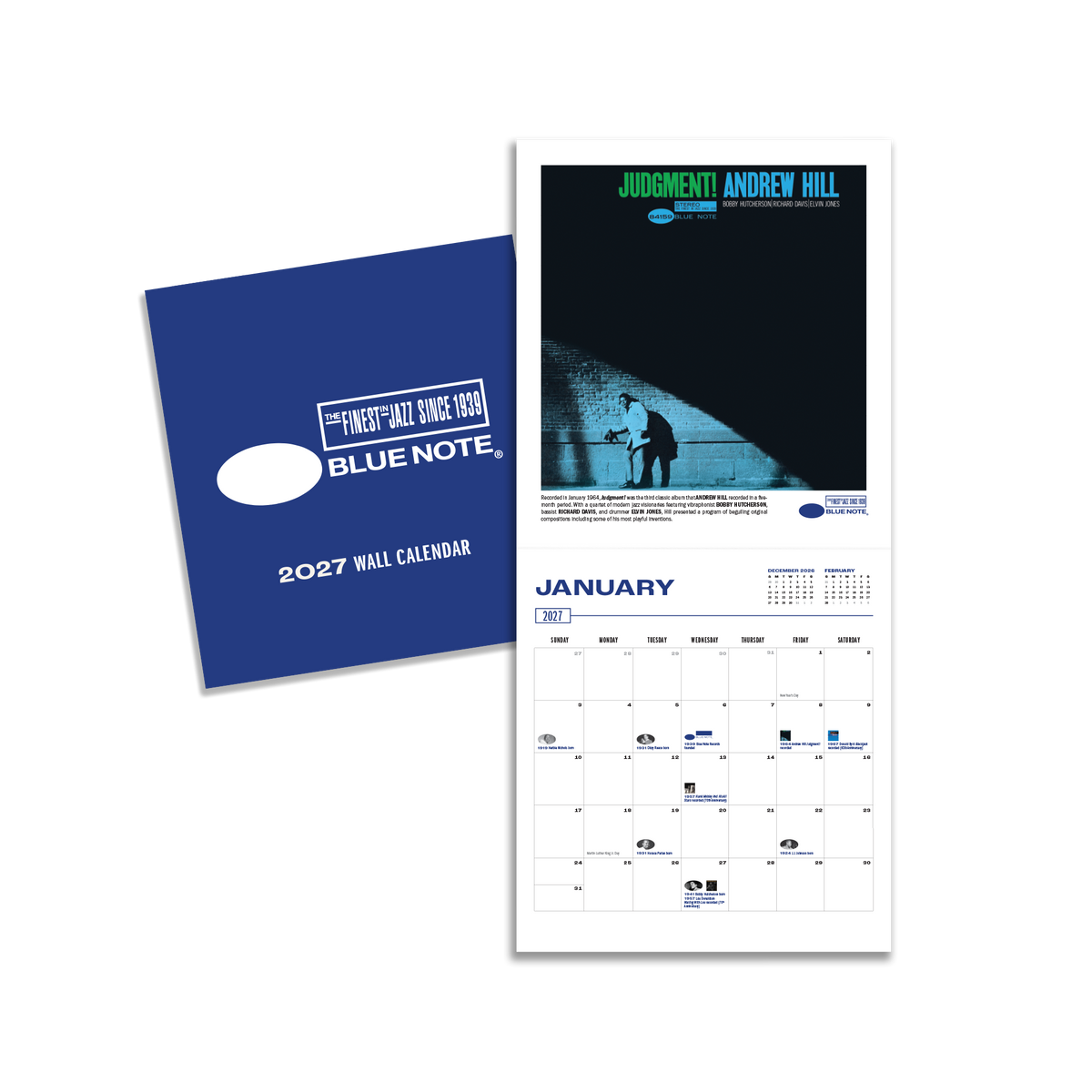 2027 Blue Note Calendar