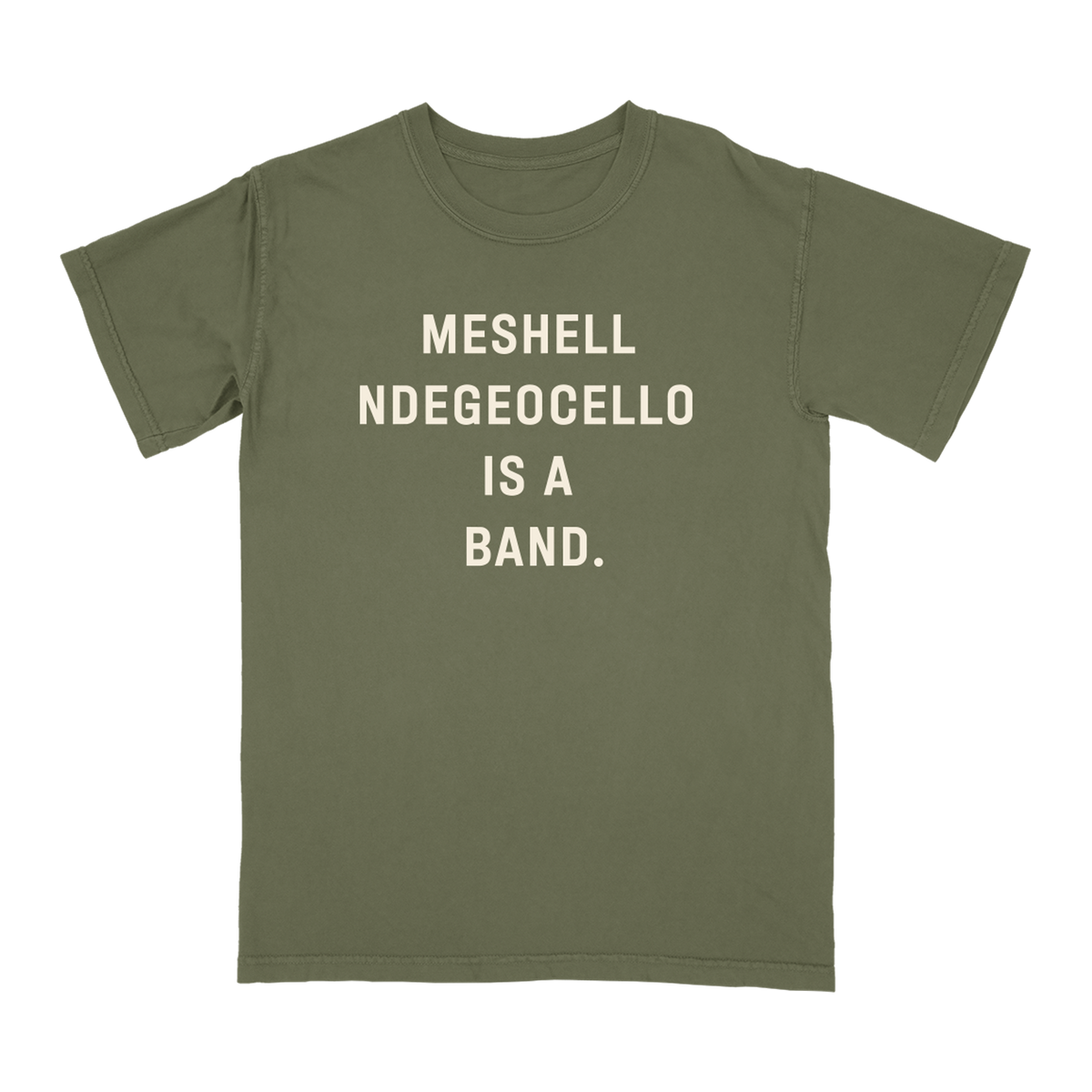 Meshell Ndegeocello - IS A BAND T-Shirt Green