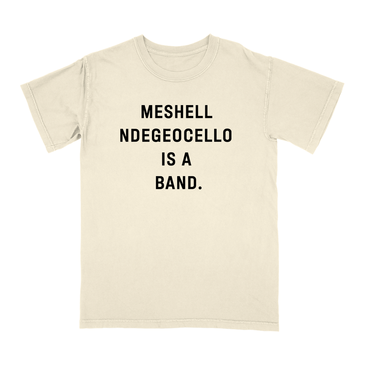 Meshell Ndegeocello - IS A BAND T-Shirt Cream