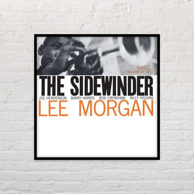 Lee Morgan - The Sidewinder Framed Canvas Wall Art