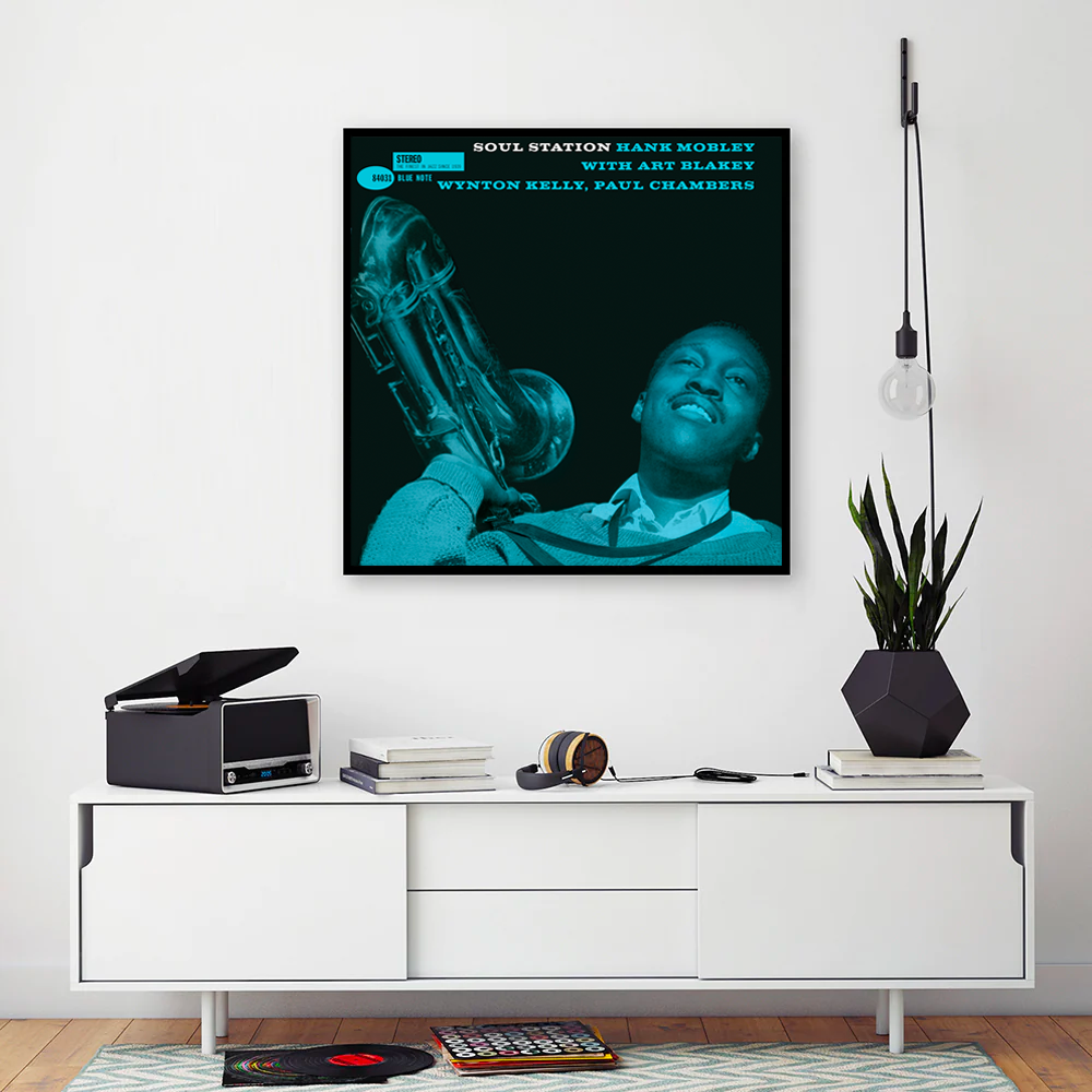 Hank Mobley – Soul Station Framed Canvas Wall Art wall 2