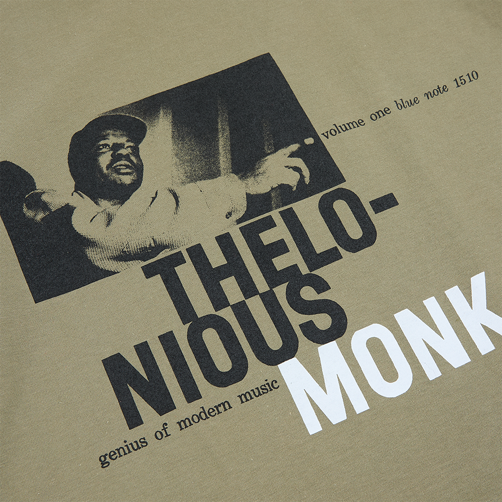 THELONIOUS MONK - Thelonious Monk - Genius Of Modern Music (Album Cover  Series) T-Shirt - Blue Note Records