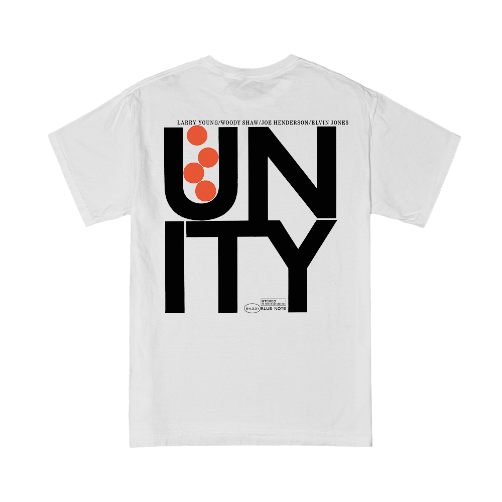 Larry Young - Unity - 84221 (Serial Logo Series) T-Shirt Back