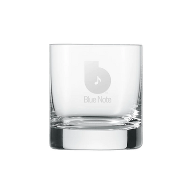Vintage B Logo Etched Glass