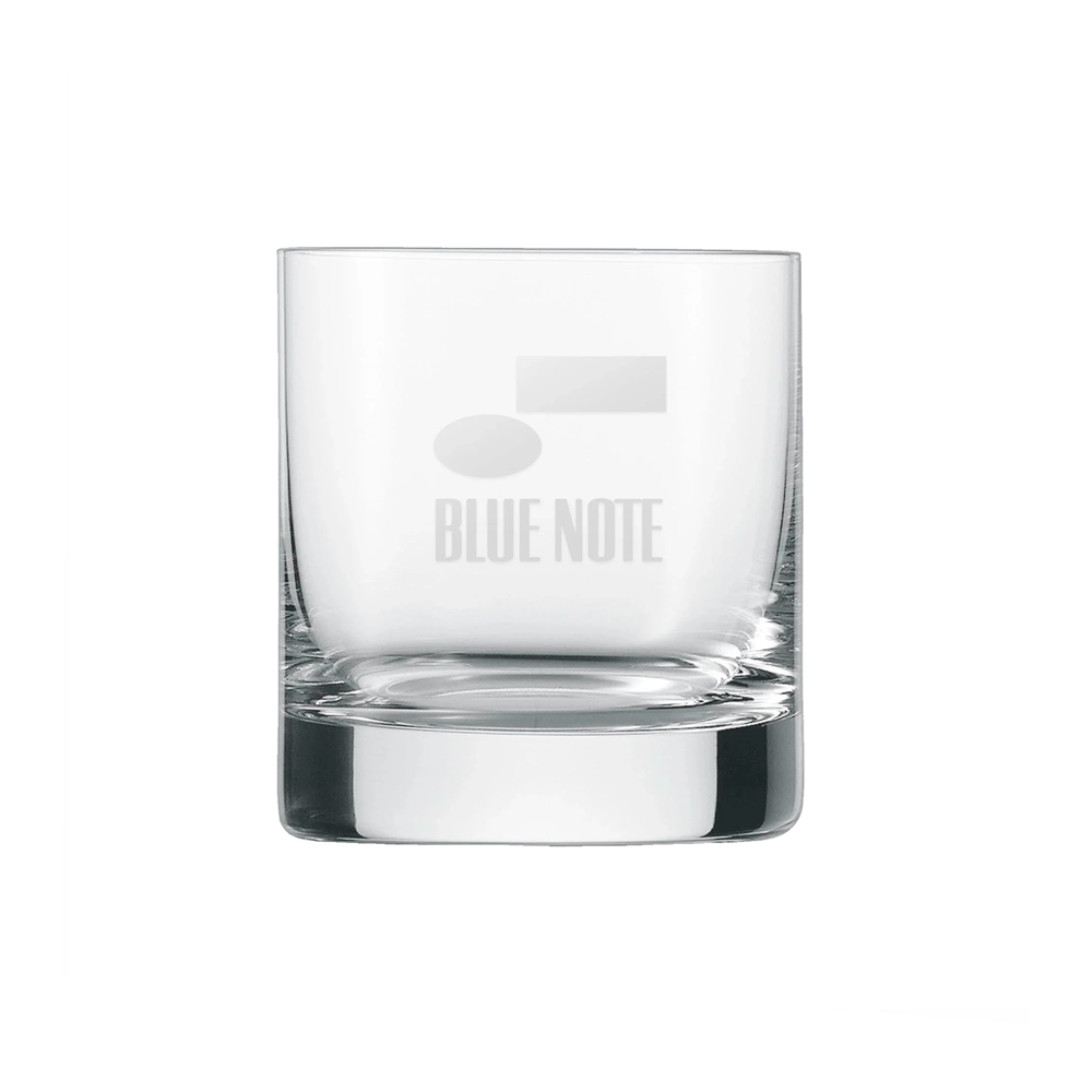 Vintage Blue Note Logo Etched Glass