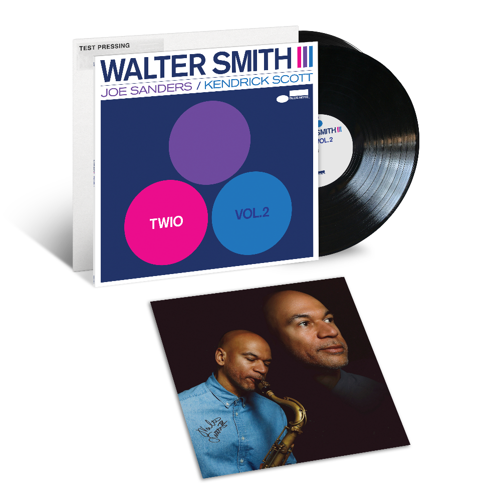 Walter Smith III - Twio, Vol. 2 LP + Signed Art Card + Test Pressing