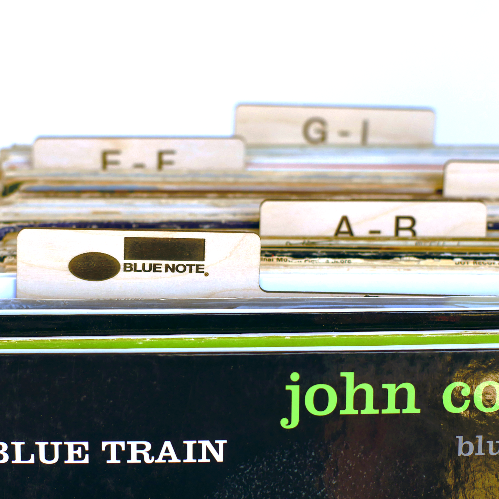 Vinyl Dividers Blue Note Records vinyl-dividers-blue-note-records