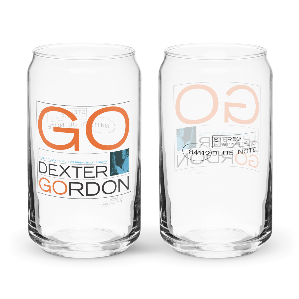 Dexter Gordon - GO! 84112 (Serial Logo Series) Can Glass
