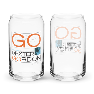 Dexter Gordon - GO! 84112 (Serial Logo Series) Can Glass