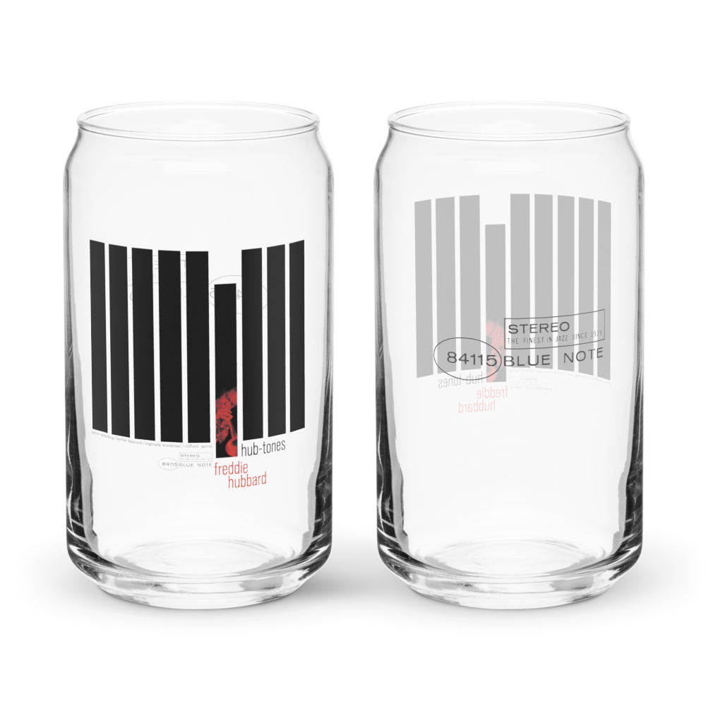 Freddie Hubbard - Hub Tones - 84115 (Serial Logo Series) Can Glass