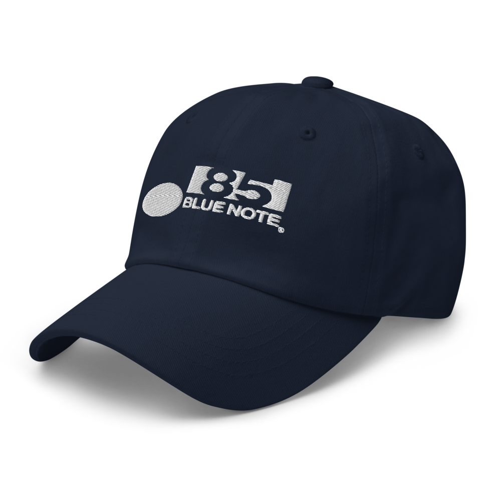 Blue Note 85th Anniversary Logo Twill Hat Navy side 2