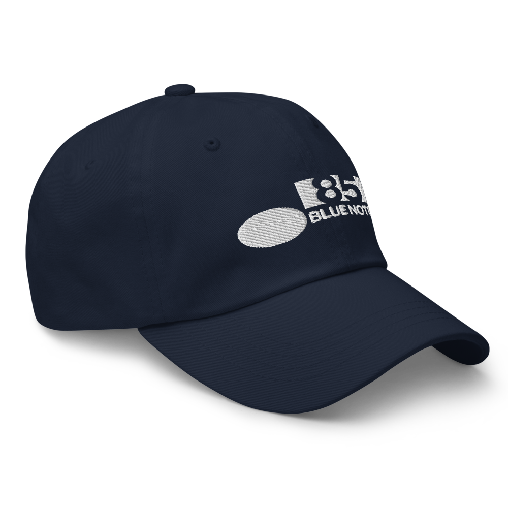 Blue Note 85th Anniversary Logo Twill Hat navy side 1