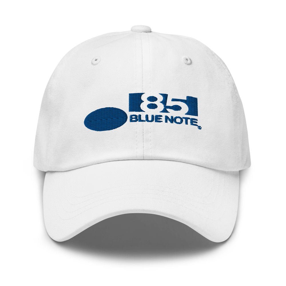 Blue Note 85th Anniversary Logo Twill Hat White